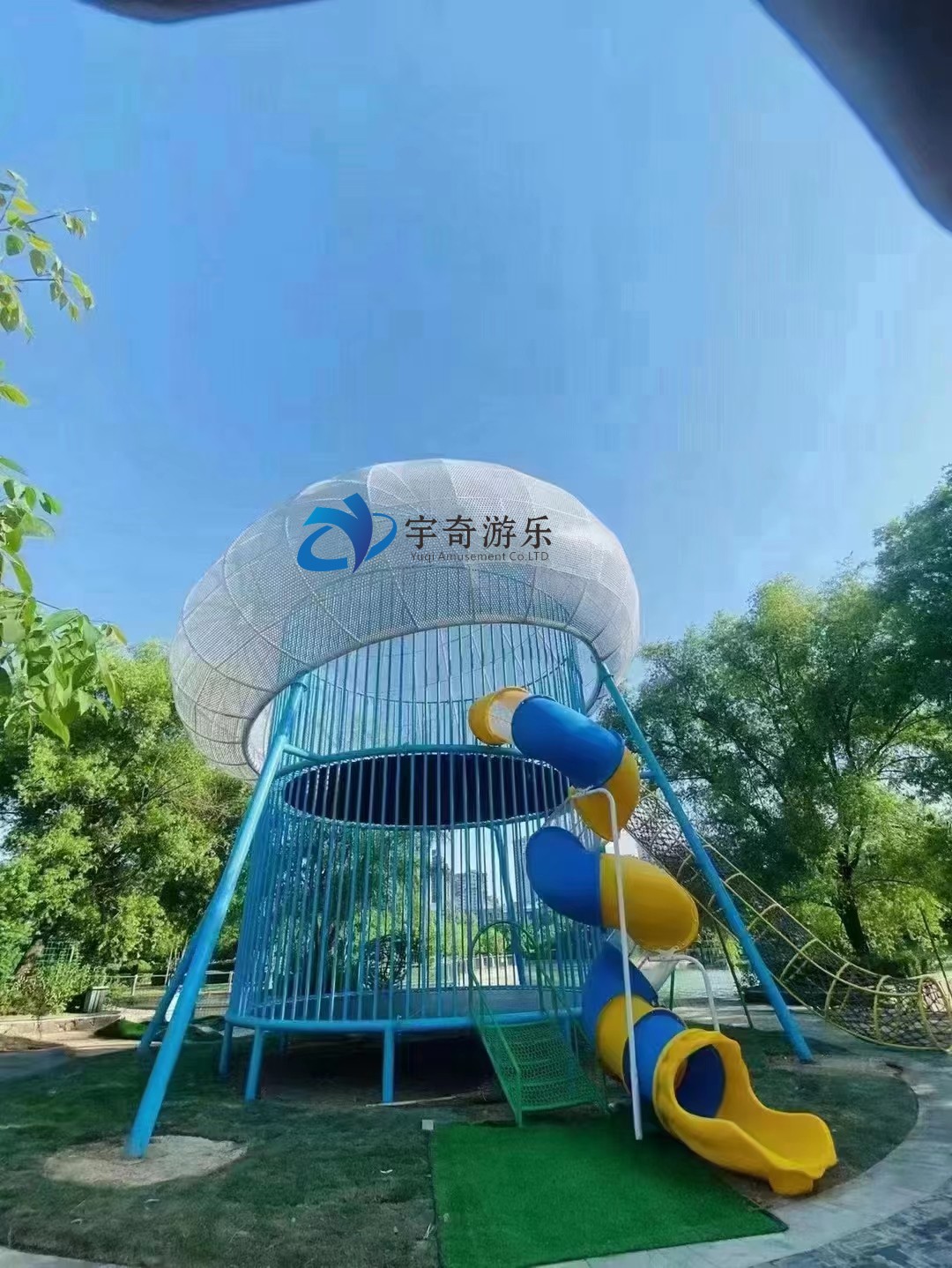 蹦床爬網(wǎng) 滑梯組合1.jpg