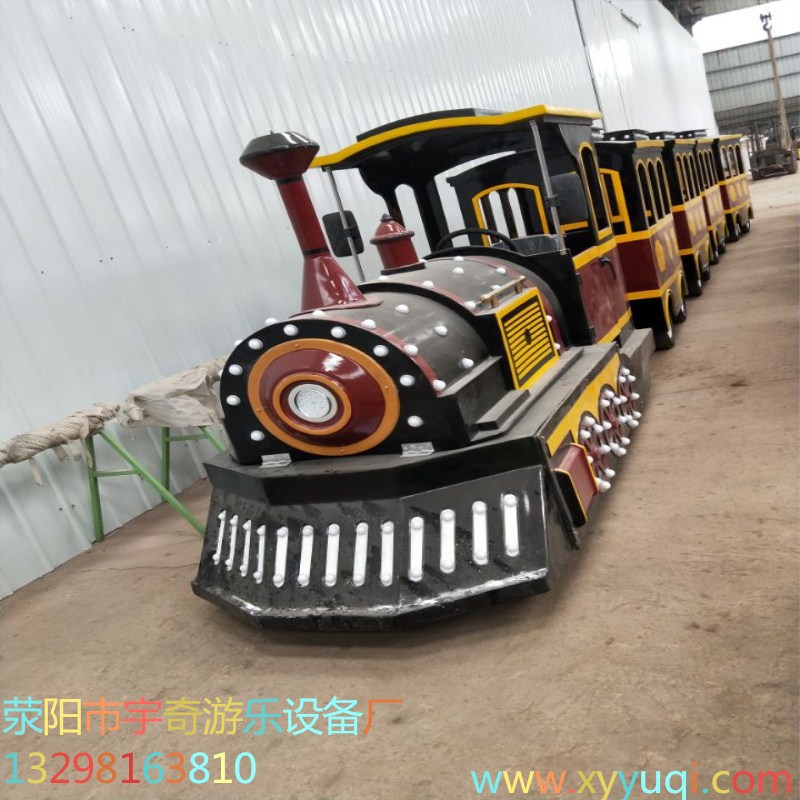 觀覽仿古電動火車_游樂設備廠